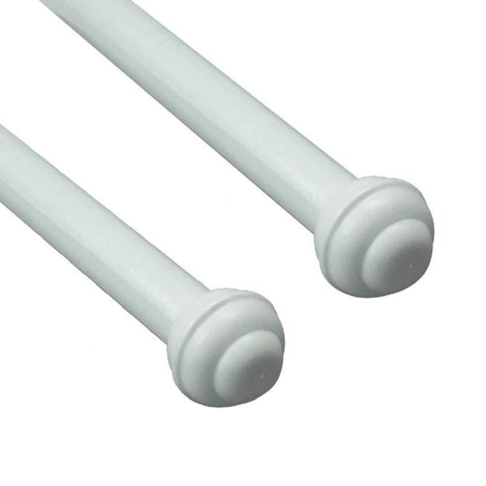 Varão de Cortina Grosso Duplo 2,00 m Fosco Havan Casa - Branco Fosco 
