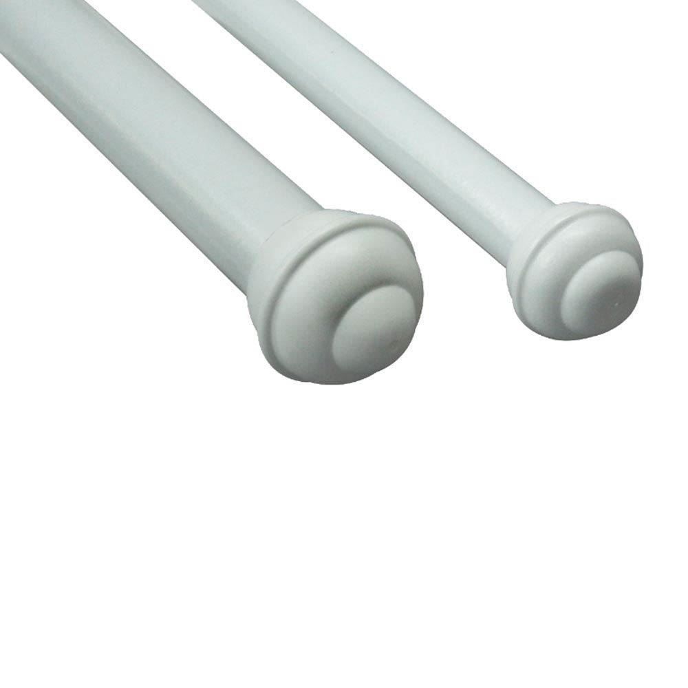 Varão De Cortina Grosso Duplo 2,00 M Fosco Havan - Branco Fosco