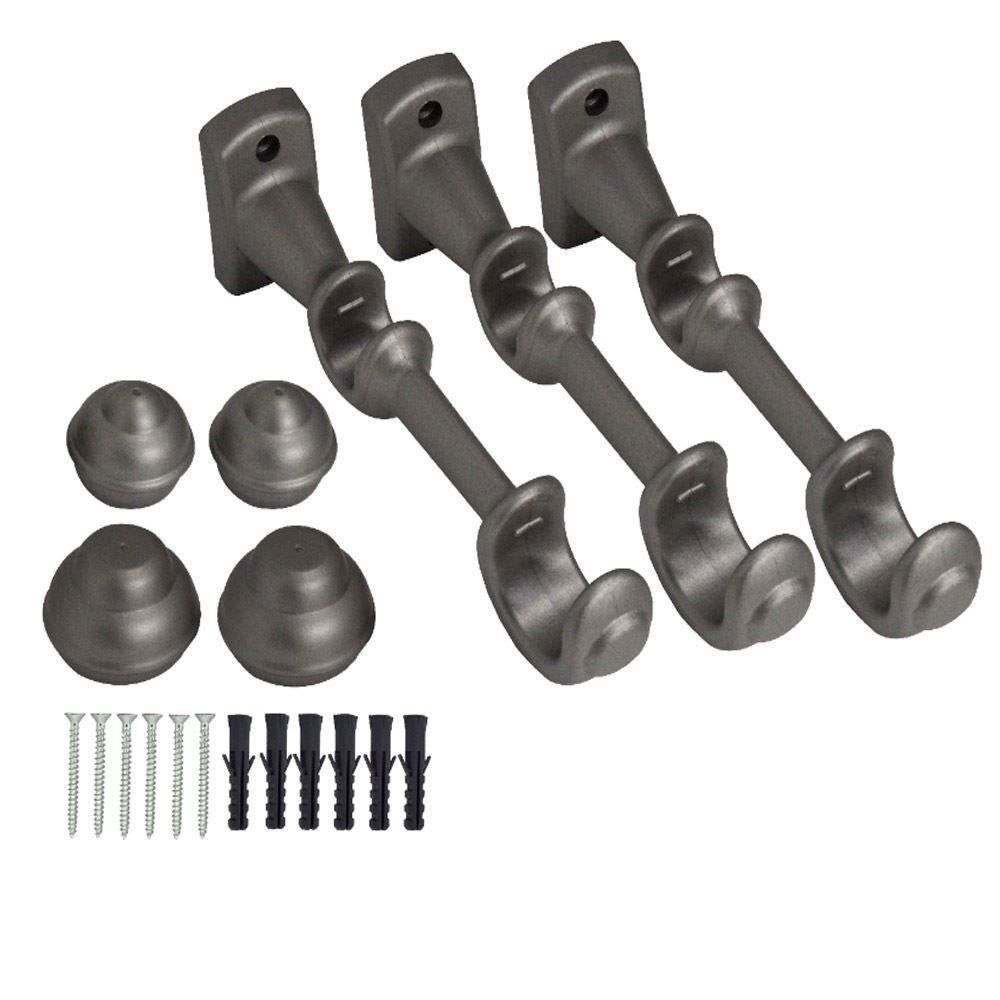 Varão Grosso Duplo 3,00 m Havan Casa - Prata Fosco