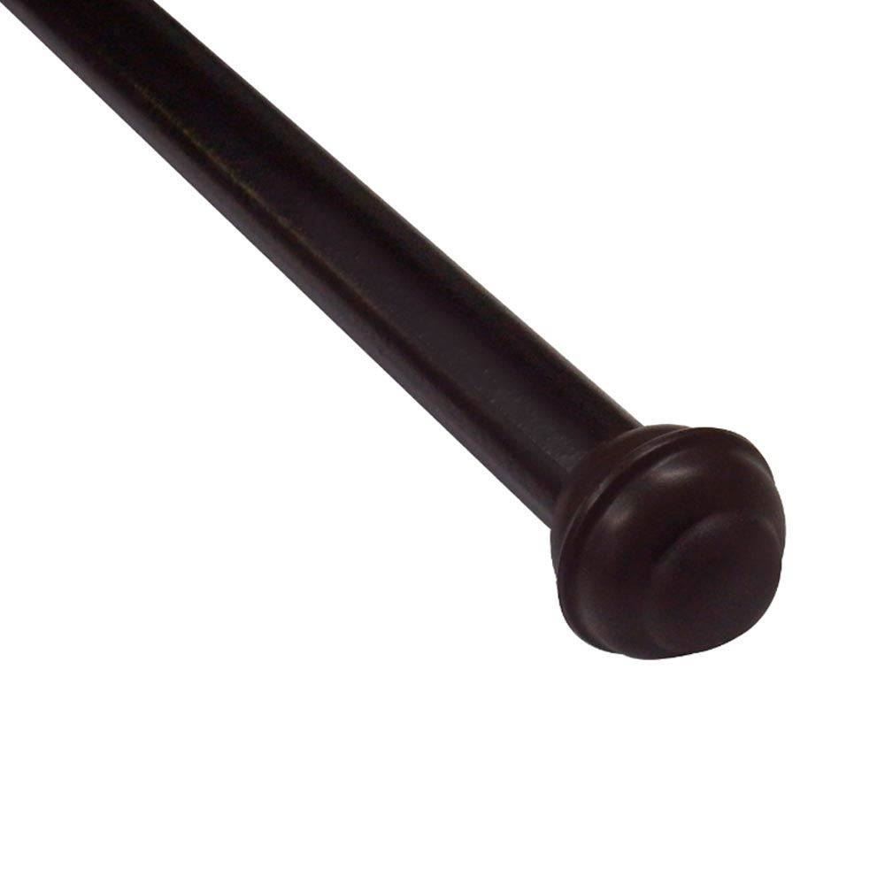 Varão De Cortina 2,00M Havan Casa Médio Fosco  - Imbuia Fosco