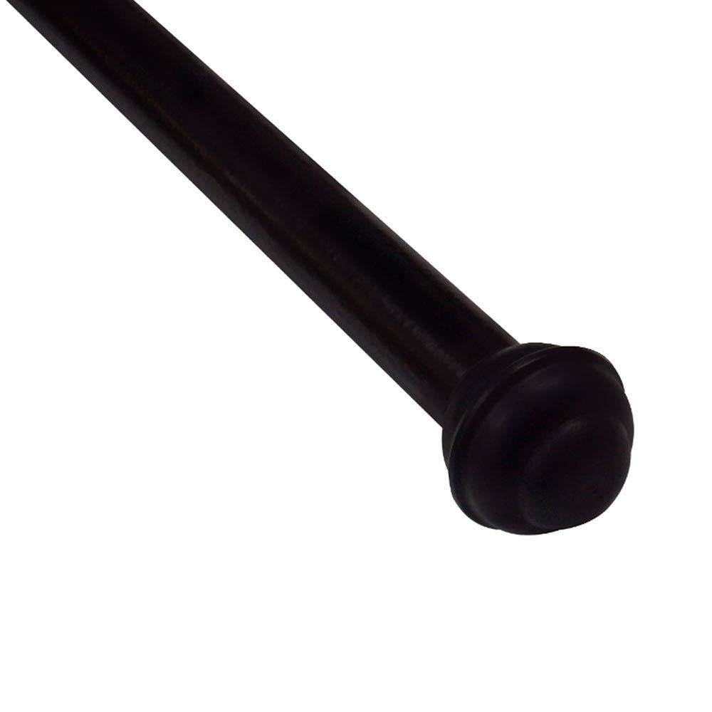 Varão De Cortina 3 M Médio Havan Casa - Preto Fosco