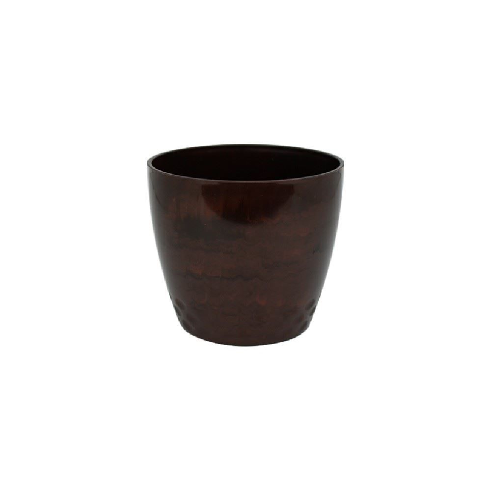 Vaso Cachepô Diamond 12,5Cm Marrom Forth Jardim - 477-8