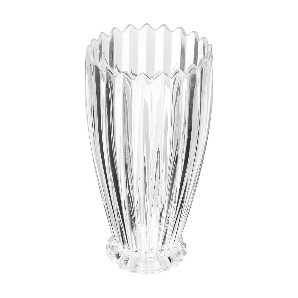 Vaso De Cristal Geneva Wolff 22Cm - Transparente