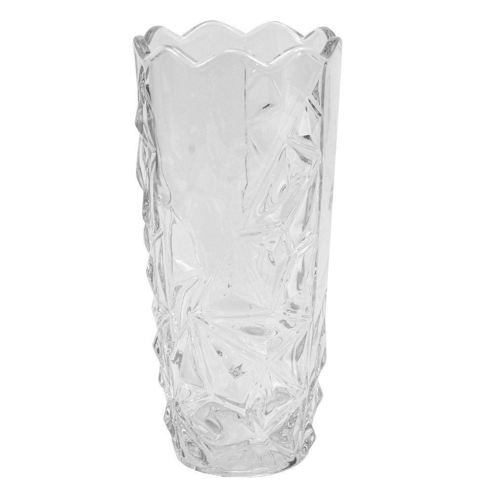Vaso De Vidro Diamond Havan Casa - 29,3cm