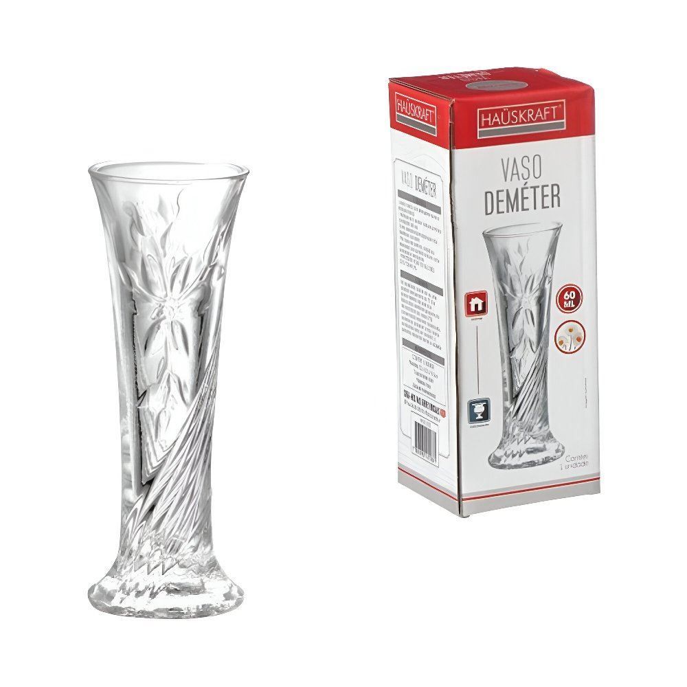 Vaso De Vidro Hauskraft 14,6 Cm - Demeter