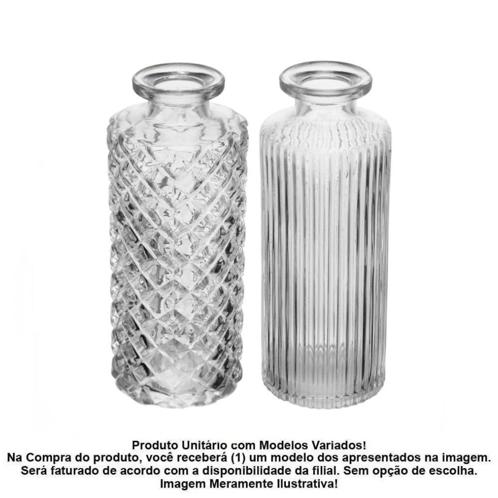 Vaso de Vidro Lyor 13,5Cm - Sortido