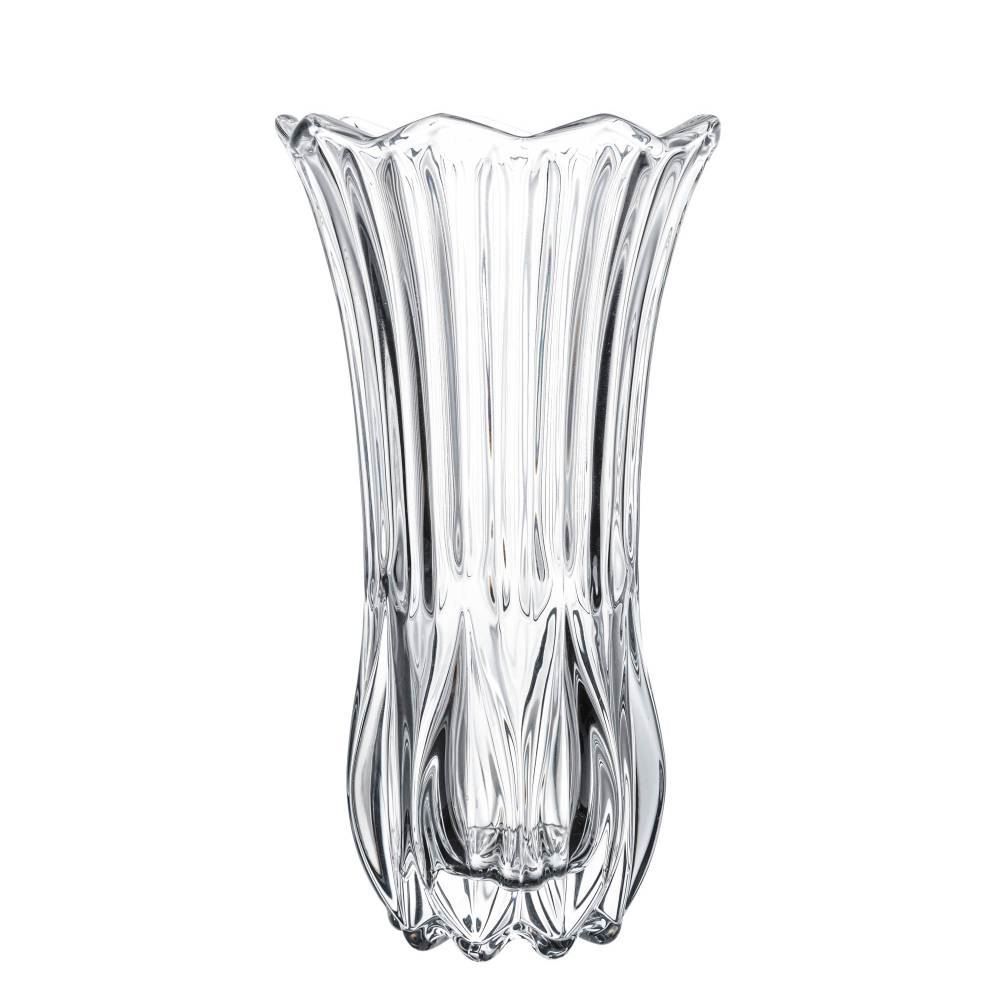 Vaso De Vidro Tulipa 19Cm Wolff - Transparente