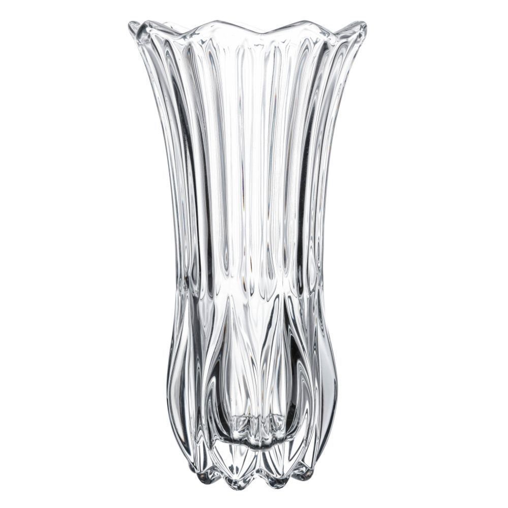Vaso De Vidro Tulipa 22,5Cm Wolff - Transparente