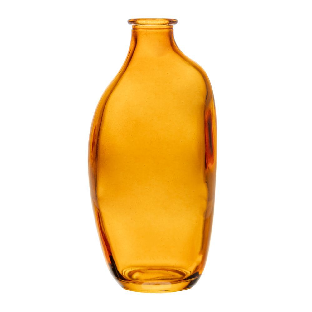 Vaso Organics Âmbar 15Cm Wolff - Vidro