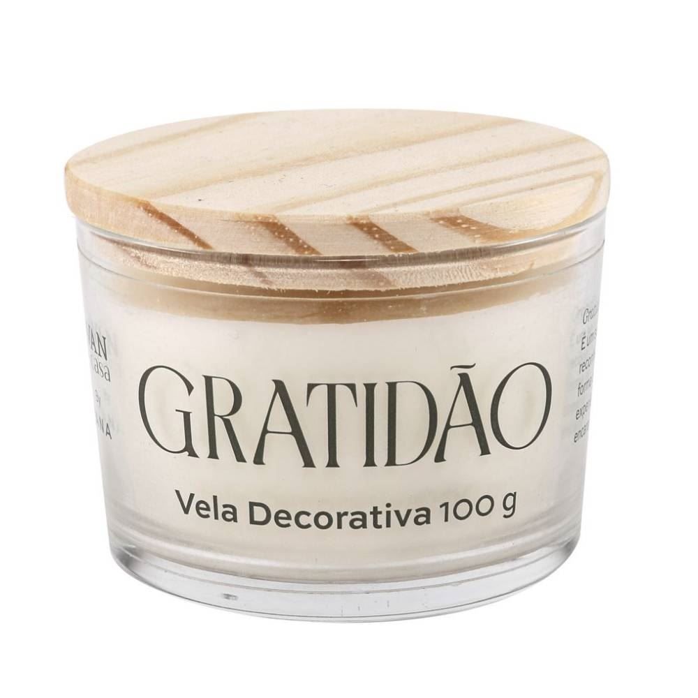 Vela Aromática Gratidão Havan Casa - Off White
