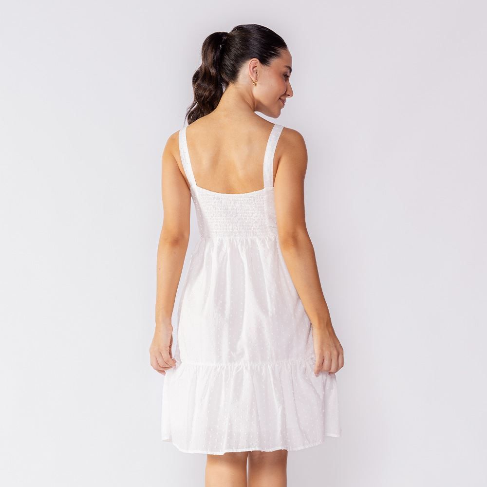 Vestido Feminino Curto Maquinetado Boby Blues