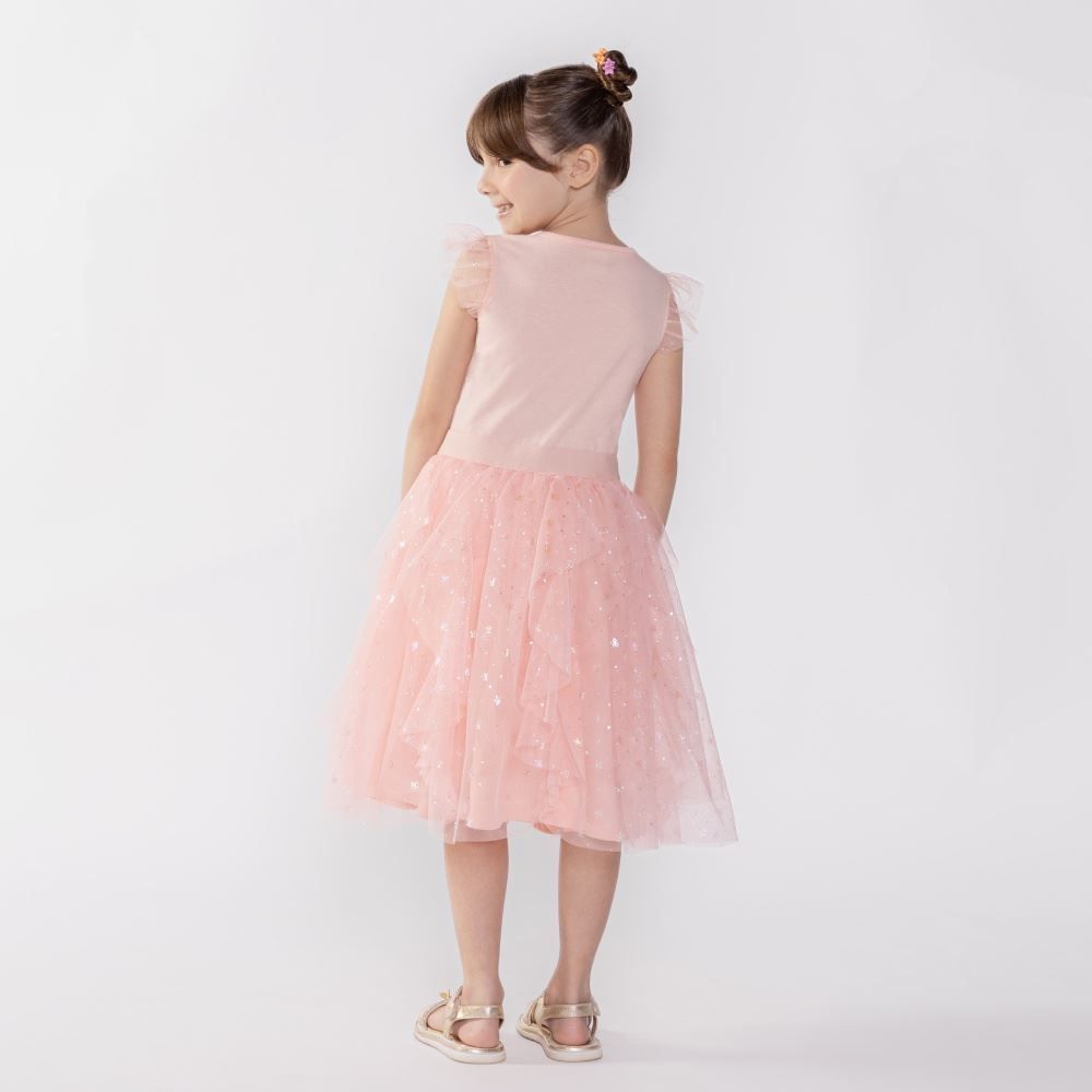 Vestido Moana Infantil 4 a 10 Anos Disney