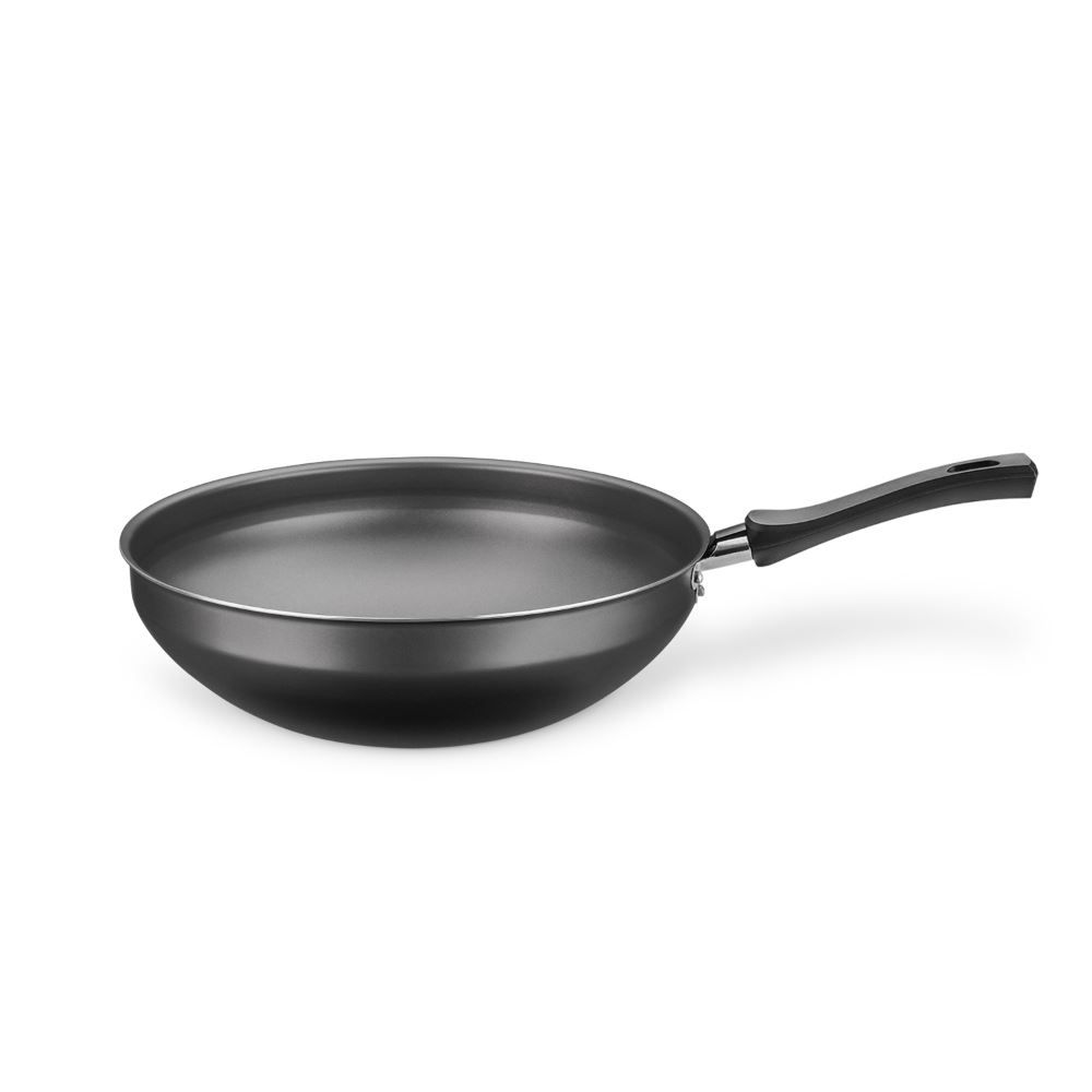 Wok Antiaderente Mta 2,8 Litros - Grafite