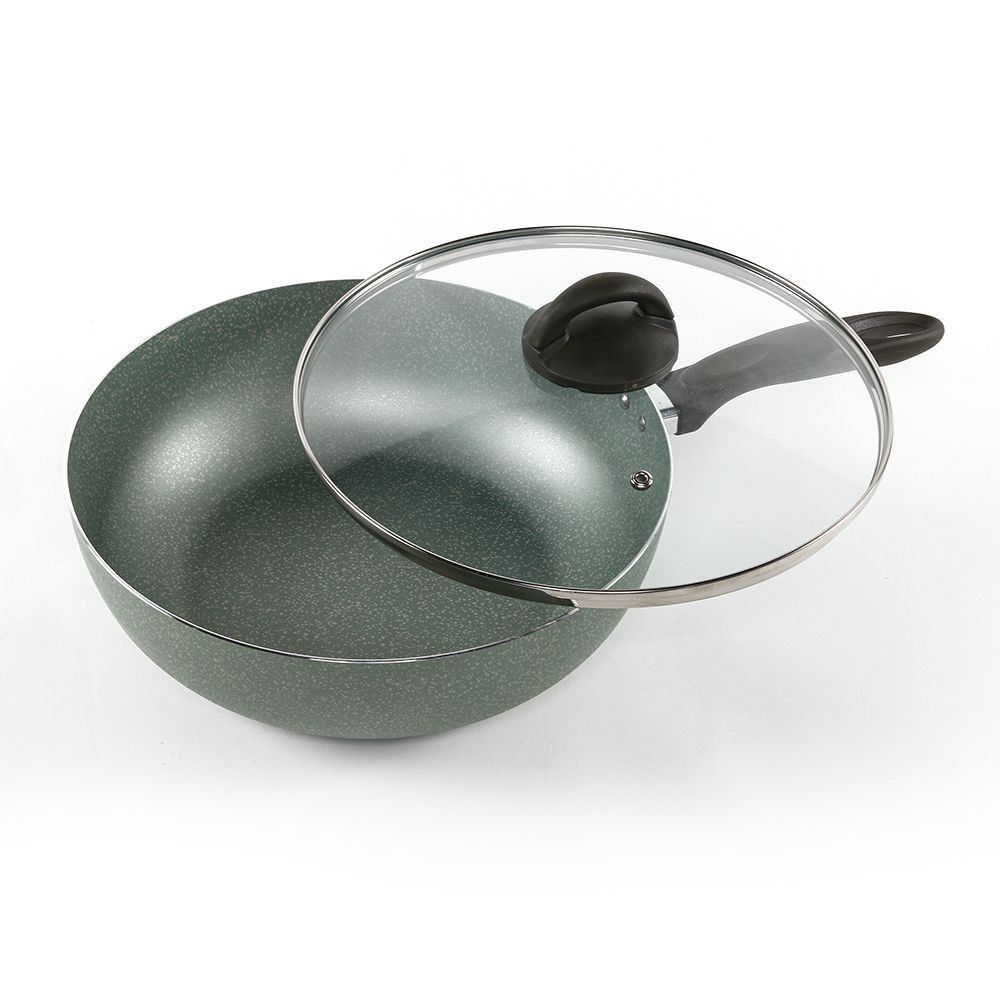 Wok com Tampa Ceramic Life Suprema Brinox 4,1 Litros - Verde
