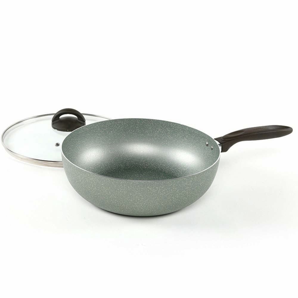 Wok com Tampa Ceramic Life Suprema Brinox 4,1 Litros - Verde