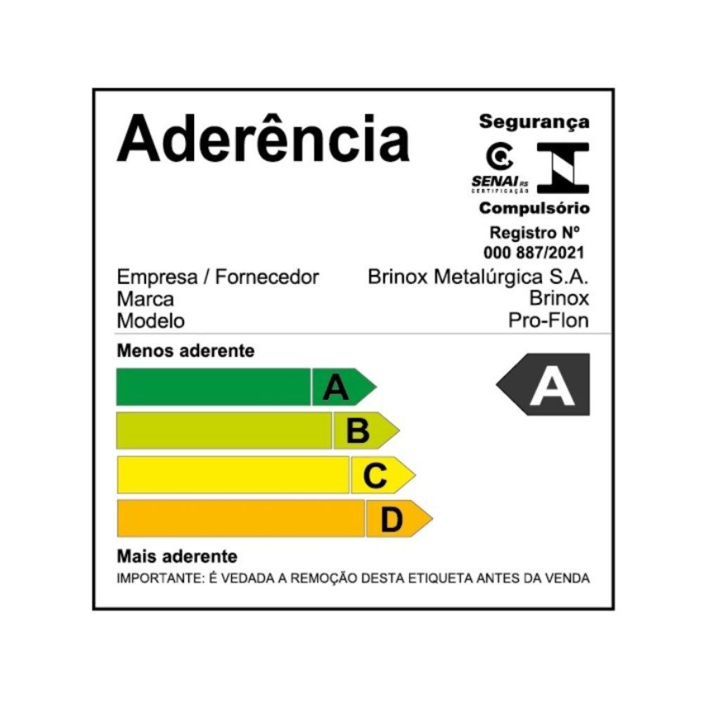 Wok Com Tampa Garlic Brinox 2,3L - Vermelho