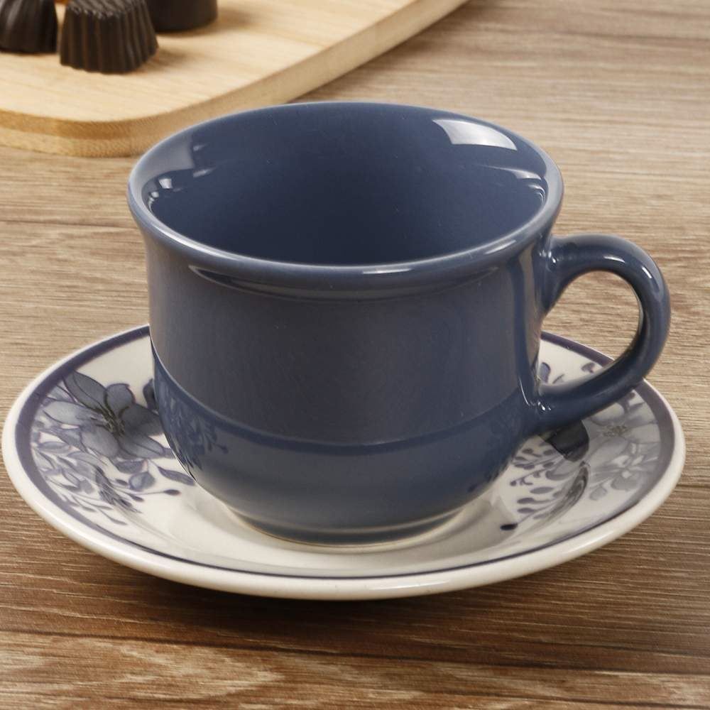 Xícara De Chá Com Pires Donna Maite 200Ml - Ceramica