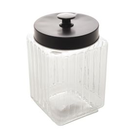 Pote Com Tampa 1,7 Litros Lyor - Vidro