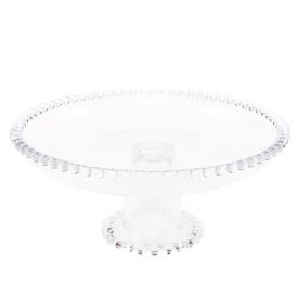Boleira Com Pé Wolff Pear 20Cm - Cristal
