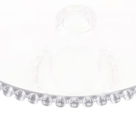 Boleira Com Pé Wolff Pear 20Cm - Cristal