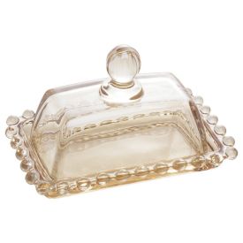 Manteigueira Pérola 14Cm Wolff - Âmbar