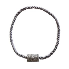 Abraçadeira Infinity Com Imã Bella Arte - Prata