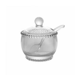 Açucareiro com Colher Pearl Wolff 200Ml - Cristal