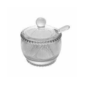 Açucareiro com Colher Pearl Wolff 200Ml - Cristal
