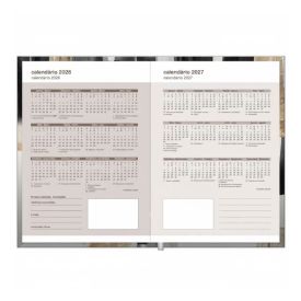 Agenda Costurada 2026 Compacta Urban 176 Folhas Foroni - Sortido