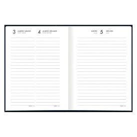 Agenda Costurada 2026 Pepper 160 Folhas Tilibra - Preto