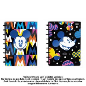 Agenda Discdaily Mickey 80 Folhas Foroni - Sortido