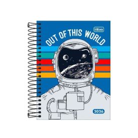 Agenda Espiral Pepper 2026 Masculino 160 Folhas Tilibra - Sortido