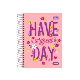 Agenda Espiral Pepper 2026 Feminina 160 Folhas Tilibra - Sortido