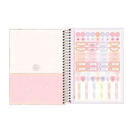 Agenda Espiral Planner 2026 Soho 80 Folhas Tilibra - Sortido