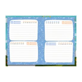 Agenda Escolar 2026 Costurada 160 Folhas Foroni - Sortido