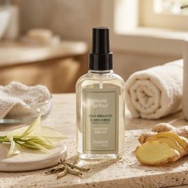 Água Perfumada Home Spray Havan Casa 120Ml - Chá Branco E Gengibre