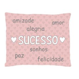 Almofada 35X45 cm Funny Havan Casa - Rosa Sucesso