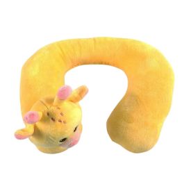 Almofada De Pescoço Infantil 100% Poliéster Havan Baby - Girafa HBR0728