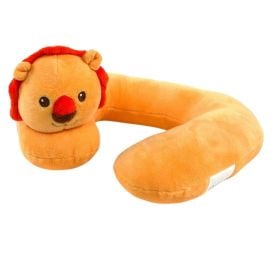 Almofada de Pescoço Infantil 100% Poliéster Havan Baby - Leão HBR0732