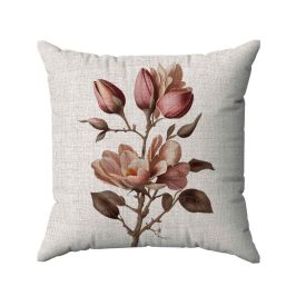 Almofada Decorativa 100% Poliéster Naturalle Havan Casa - Tulipa Rosa