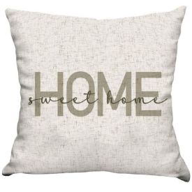 Almofada Decorativa Estampada Naturalle Havan Casa - Home Sweet Home