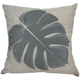 Almofada Decorativa Estampada Naturalle Havan Casa - Costela de Adão