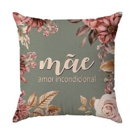Almofada Decorativa 45X45cm Dia Das Mães Havan Casa - Verde