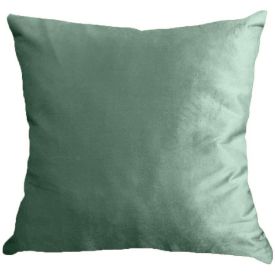 Almofada Decorativa 50X50cm Veludo Italiano Liso Havan Casa - Verde Mint