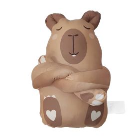 Almofada Decorativa Clube Do Abra&ccedil;o Havan Casa - Cacau Capivara