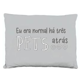 Almofada Funny Animais 35X45 cm Havan Casa - Cinza Atrás