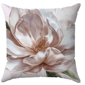 Almofada Veludo 48X48 Cm Estampada Havan Casa - Magnólia 