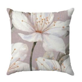 Almofada Veludo 48X48cm Estampada Havan Casa - Violeta 