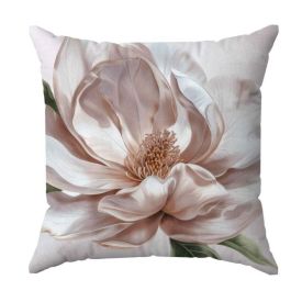 Almofada Veludo 48X48cm Estampada Havan Casa - Magnólia 