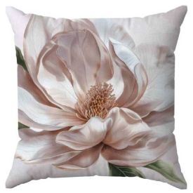 Almofada Veludo 48X48 cm Estampada Havan Casa - Magnólia 